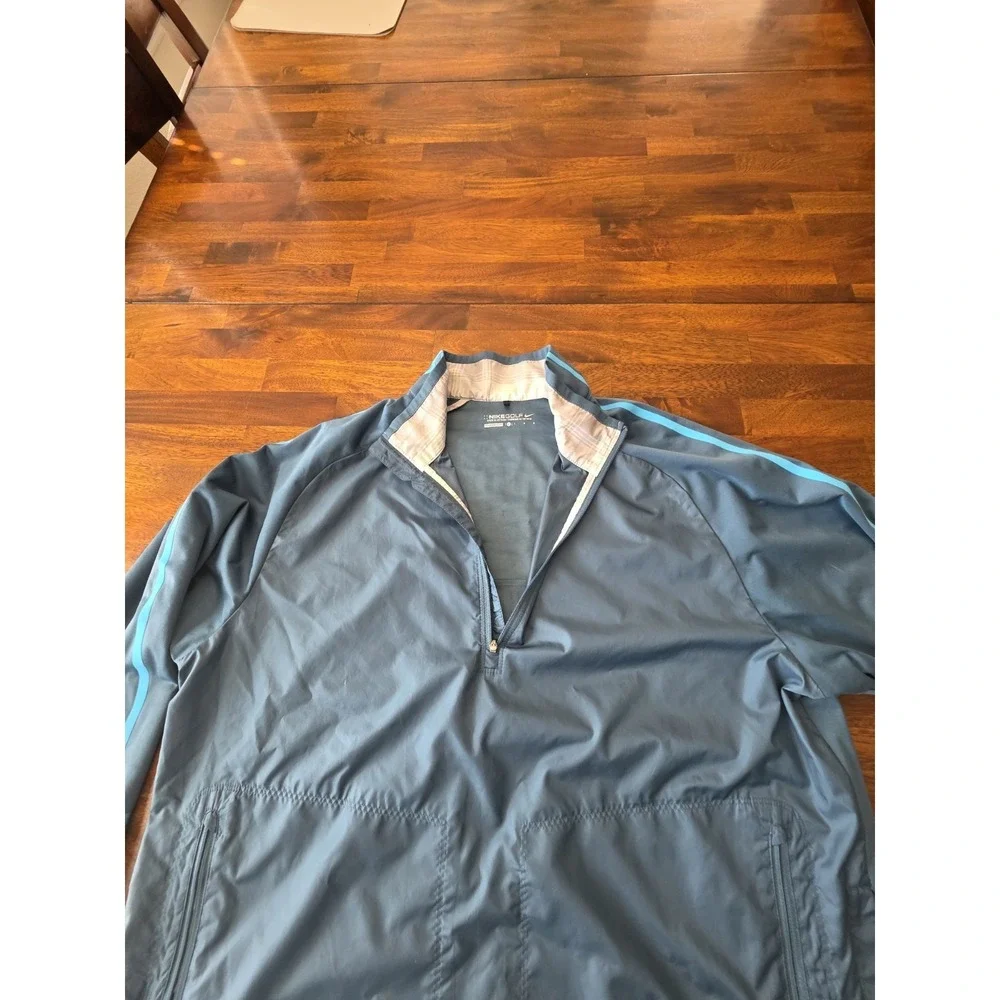 Nike Golf Men's 1/4 Zip Pullover Large Polyester  Activewear Casual Sku 91